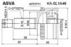 ASVA KA-SL1A46 Joint Kit, drive shaft